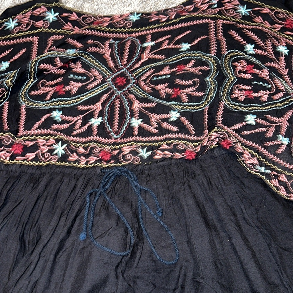 Free People Batiste Frida Embroidered Dress Size Small - Picture 8 of 11